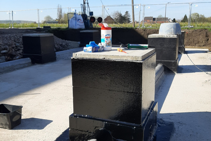 Fundering Buitenzijde Regenwatertanks (10)