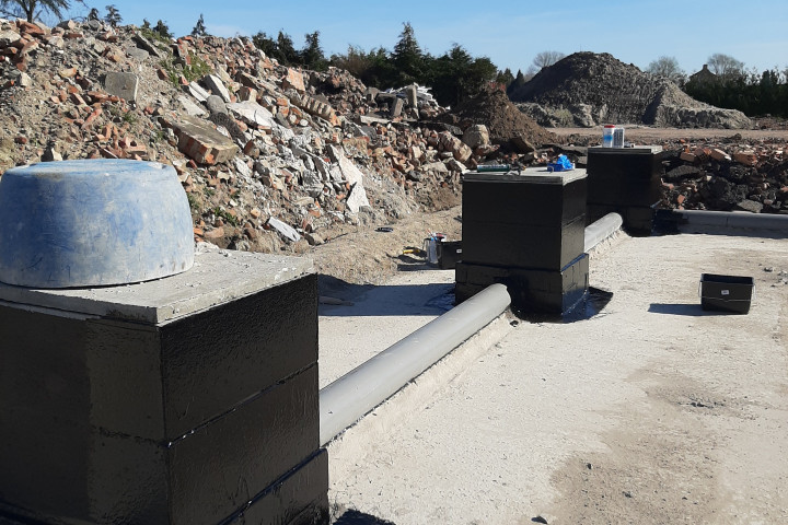Fundering Buitenzijde Regenwatertanks (14)