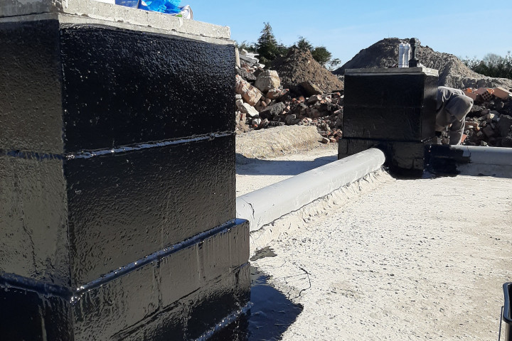 Fundering Buitenzijde Regenwatertanks (5)