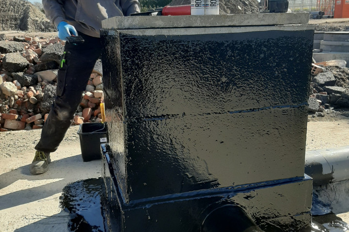 Fundering Buitenzijde Regenwatertanks (8)